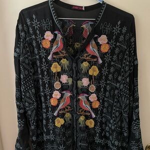 Johnny Was XL Blouse